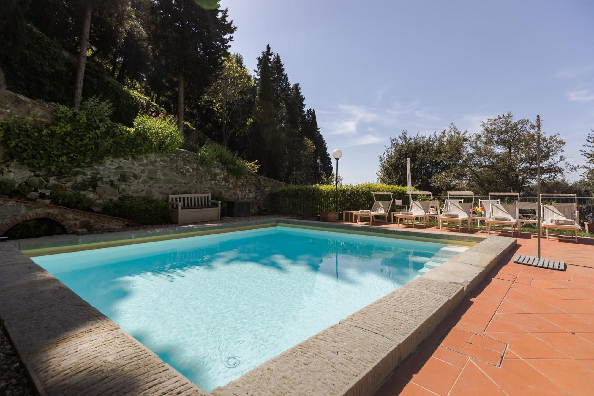 Fh55 Hotel Villa Фьезоле Экстерьер фото